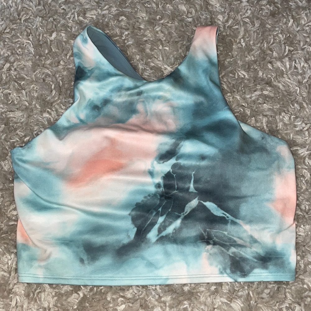 Athleta crop workout tank